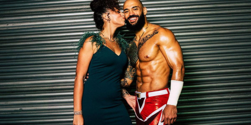 Congratulations to Ricochet and Samantha Irvin on getting married